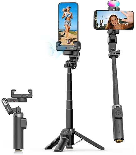 Amazon.com: Gimbal Stabilizer Smartphone for iPhone Video w/ 1.7M